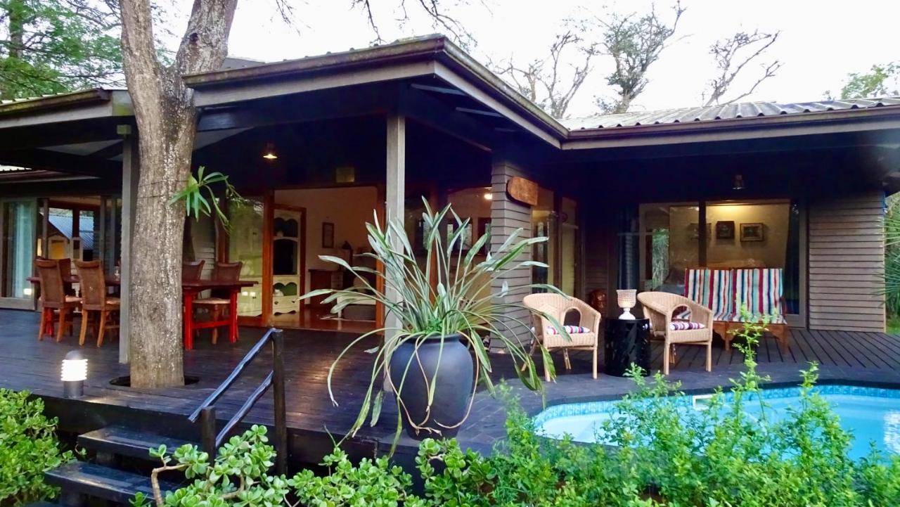 Imani Bush House & Silver Sky Chalet Hluhluwe Exterior photo